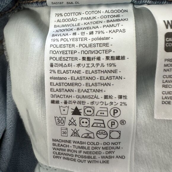 Levis Jeans Womens Plus Size 16W Classic Straight Light Denim Wash Streetwear - Picture 5 of 9